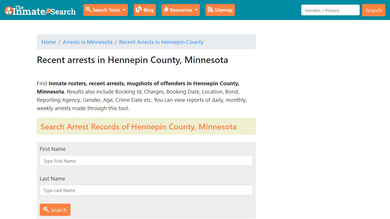 Recent arrests in Hennepin County, Minnesota | Mugshots, Rosters ...